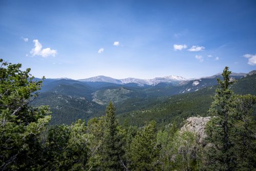 View of Blue Sky from Captain Mountain